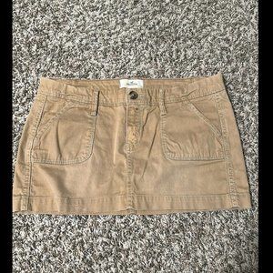 Hollister Corduroy Mini Skirt